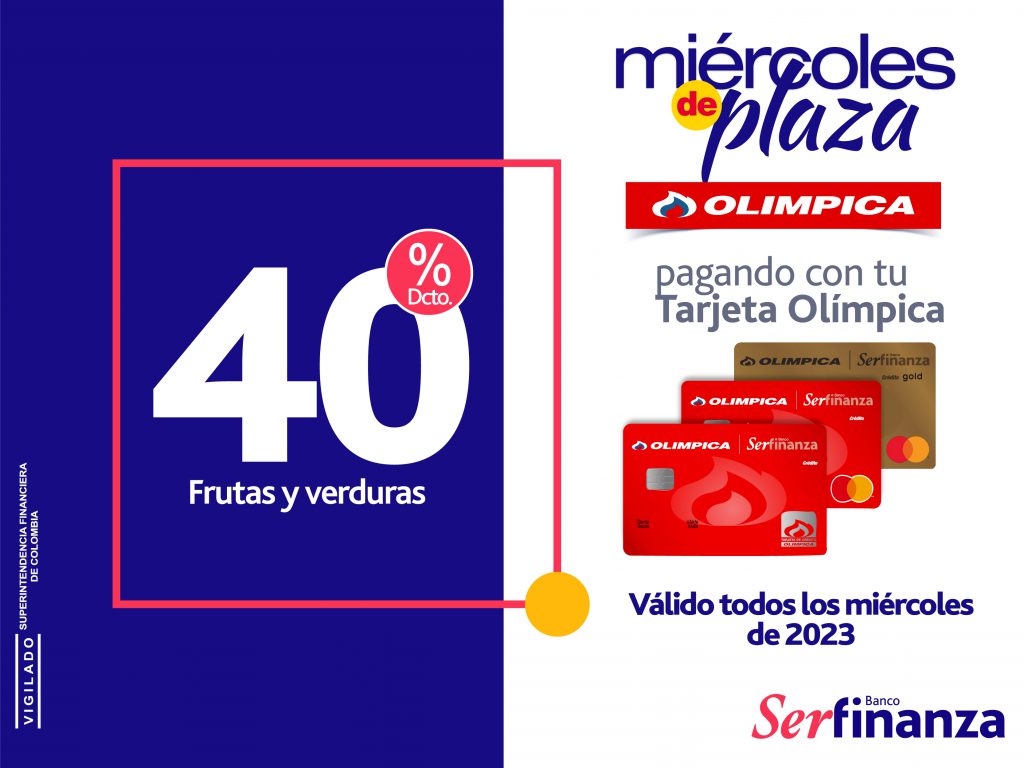 Descuentos en frutas y verduras