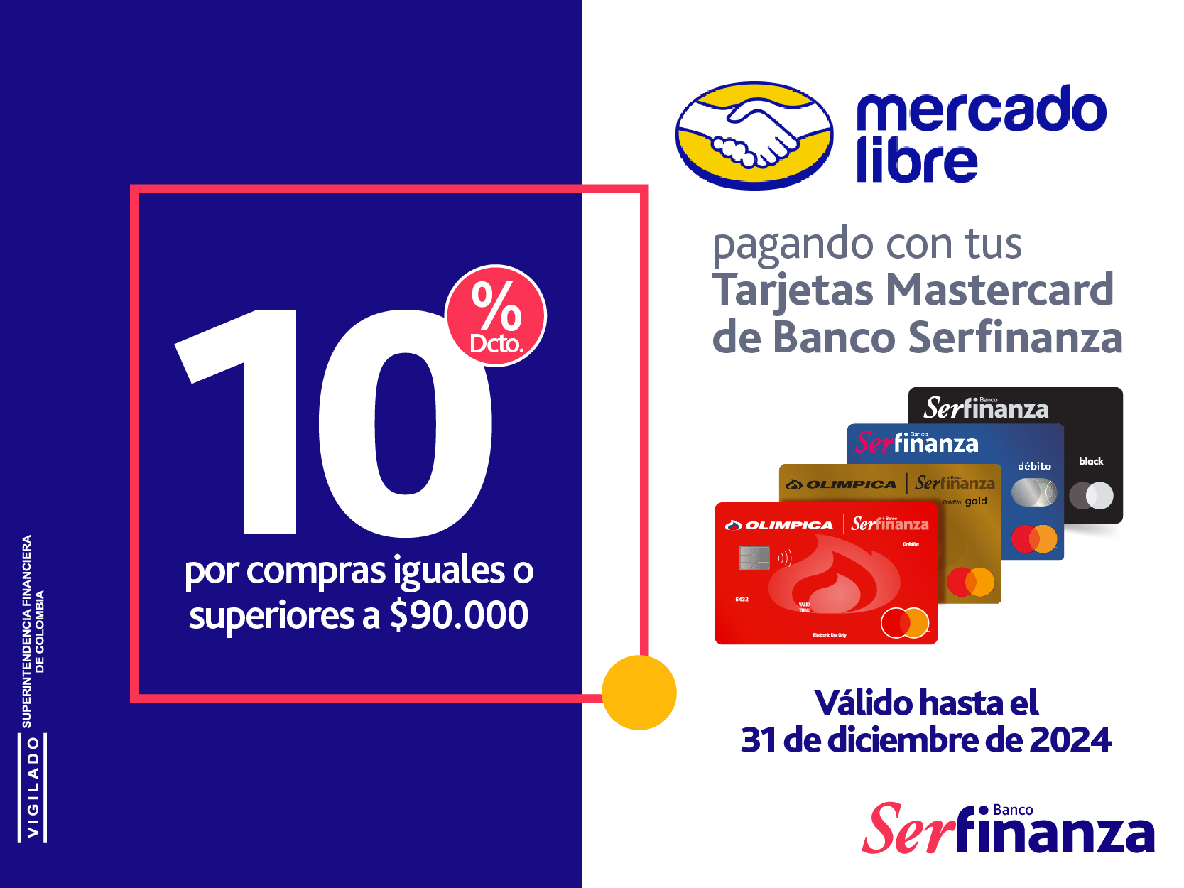 Mercado libre tarjeta online grafica